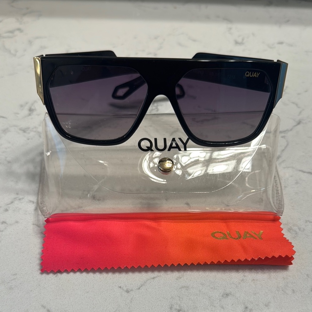 Quay Australia Black Sunglasses